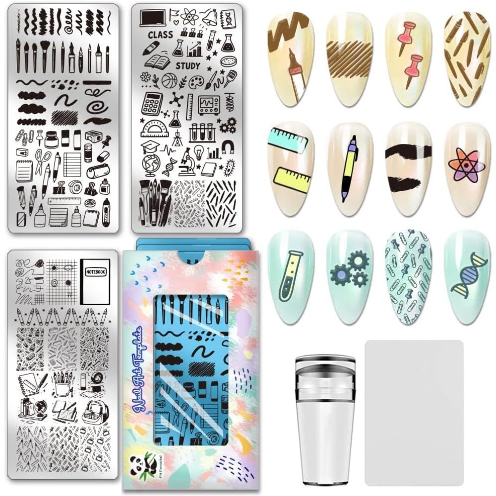 Stationery Books - 3 pièces : Plaques de stamping