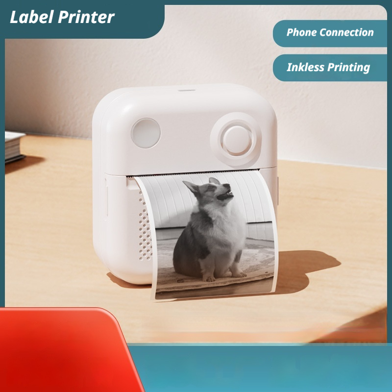 Mini Pocket Thermal Printer Paper Roll - Mini imprimante thermique Bluetooth de poche