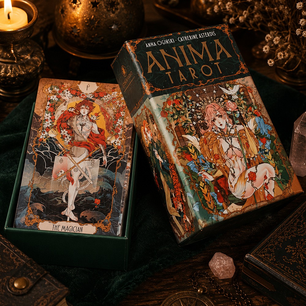 Tarot Deck With Guidebook - Cartes de tarot Art Nouveau à