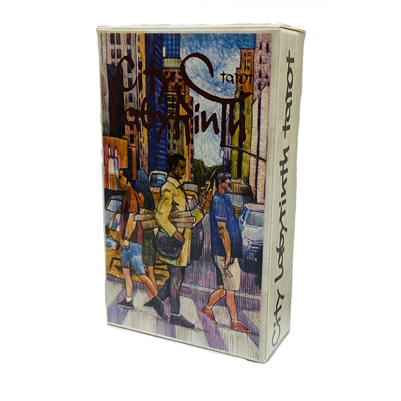 Cartes de Tarot City Labyrinth - Tarot Deck With Guidebook avis et prix