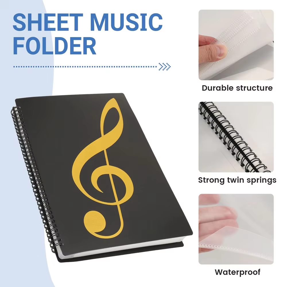 Dossier de partition de musiqu - Blank Sheet Music Notebook avis et prix