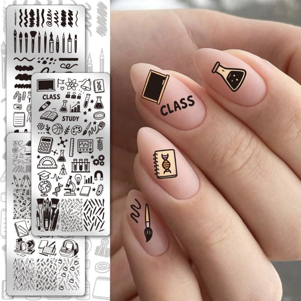 3 pièces : Plaques de stamping - Stationery Books avis et prix