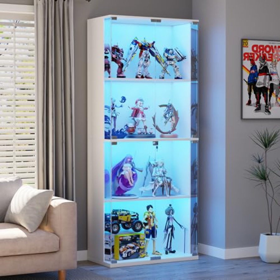 Vitrine en verre 66 pour objet - Books avis et prix