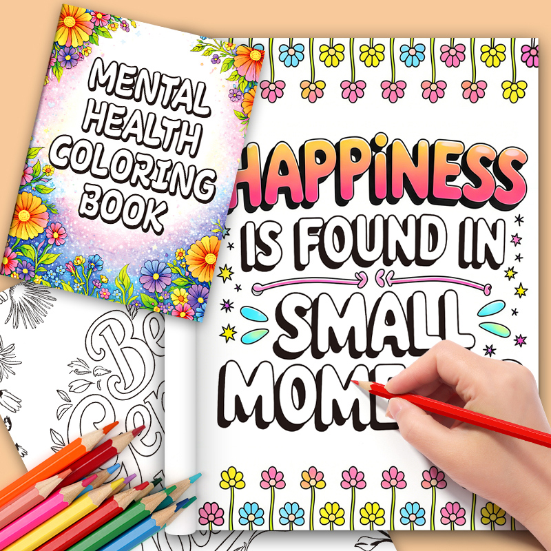 Livre de coloriage sur la sant - Adult Coloring Book Stress Relief avis et prix