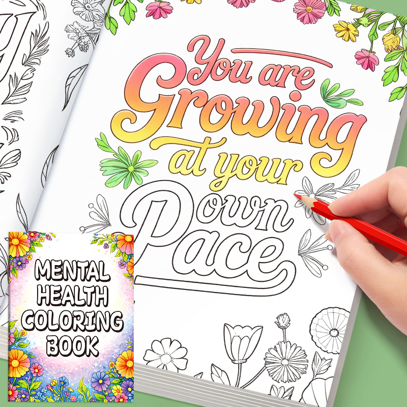 Livre de coloriage sur la sant - Adult Coloring Book Stress Relief avis et prix