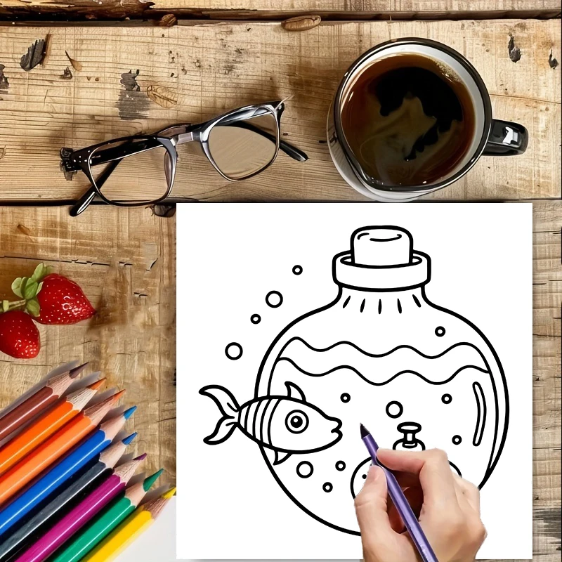 Carnet de coloriage magique po - Adult Coloring Book Stress Relief avis et prix