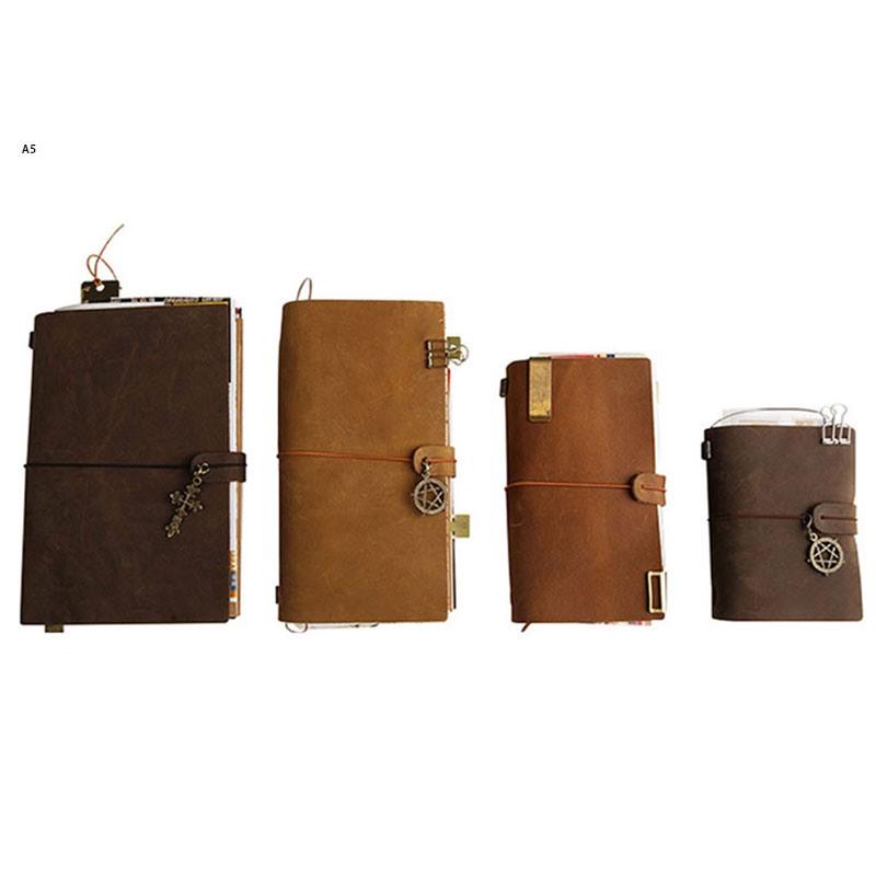 Cahier de couverture en cuir r - Vintage Leather Journal Notebook avis et prix
