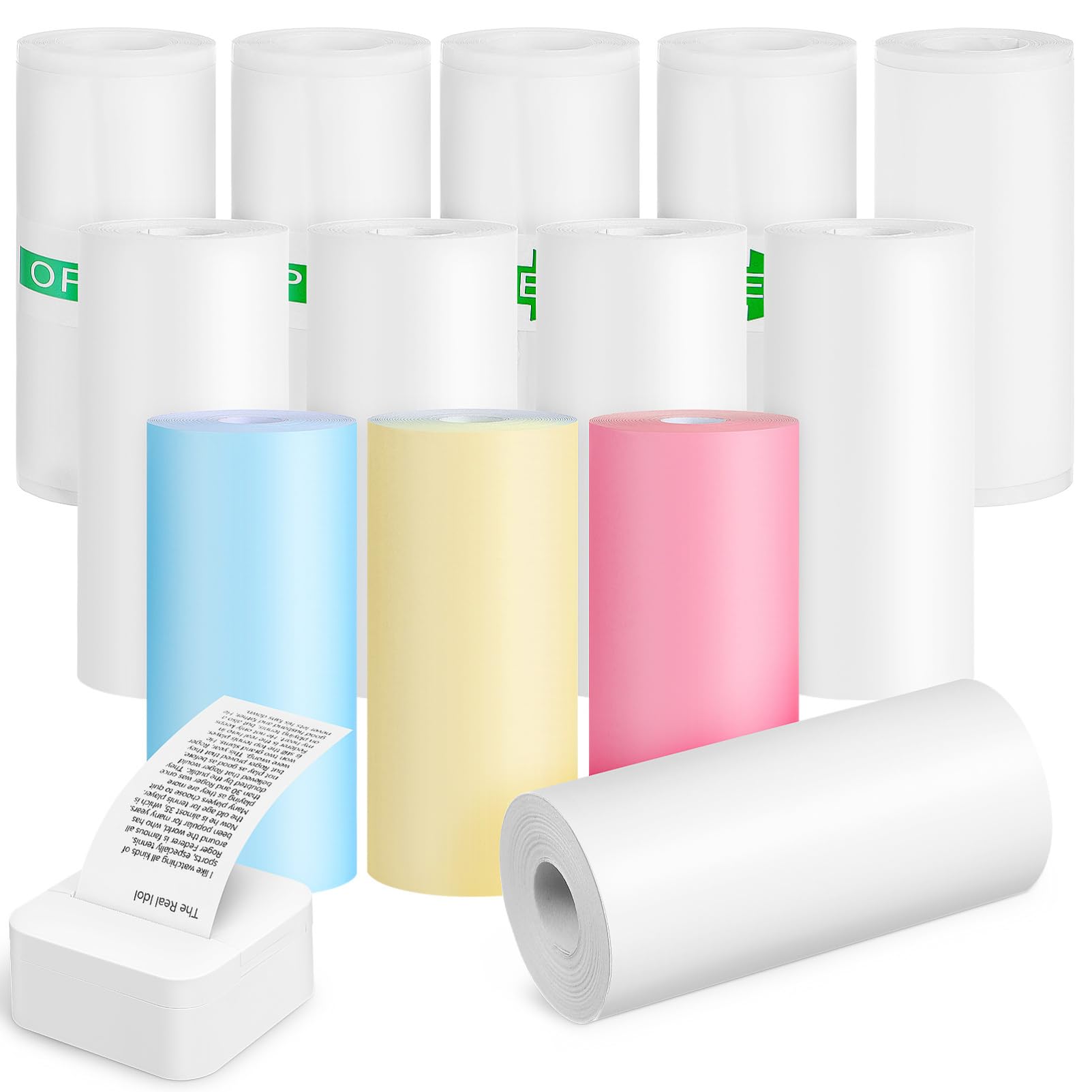 Papier pour imprimante thermiq - Mini Pocket Thermal Printer Paper Roll avis et prix