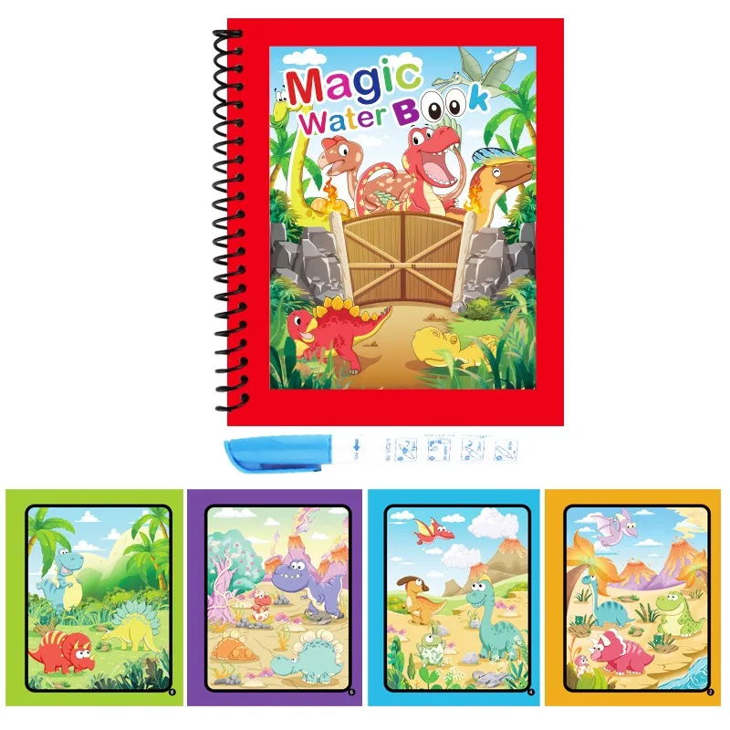 Livre d'eau magique réutilisab - Reusable Water Magic Coloring Book avis et prix