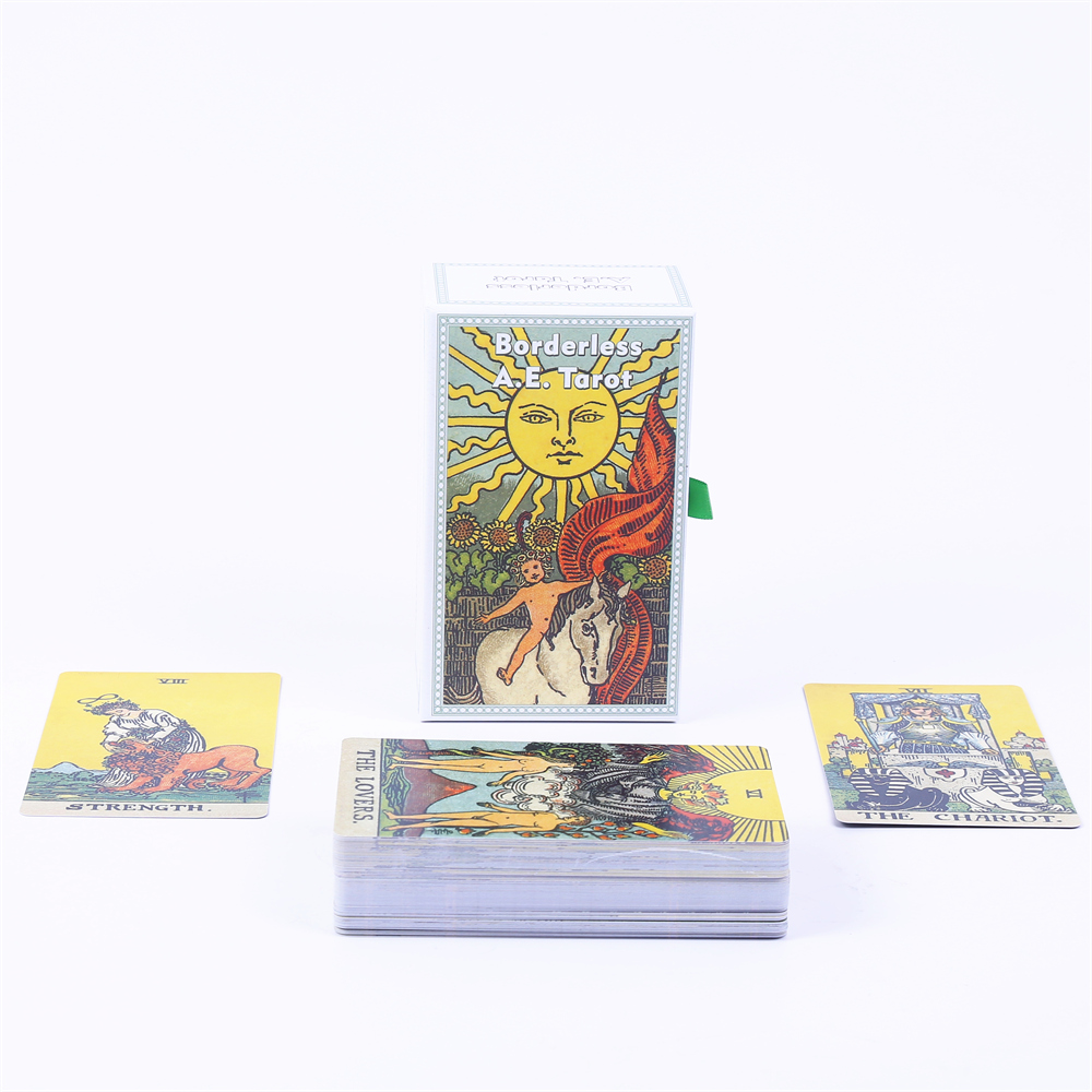 12*7cm sans bordure AE Jeu de  - Tarot Deck With Guidebook avis et prix