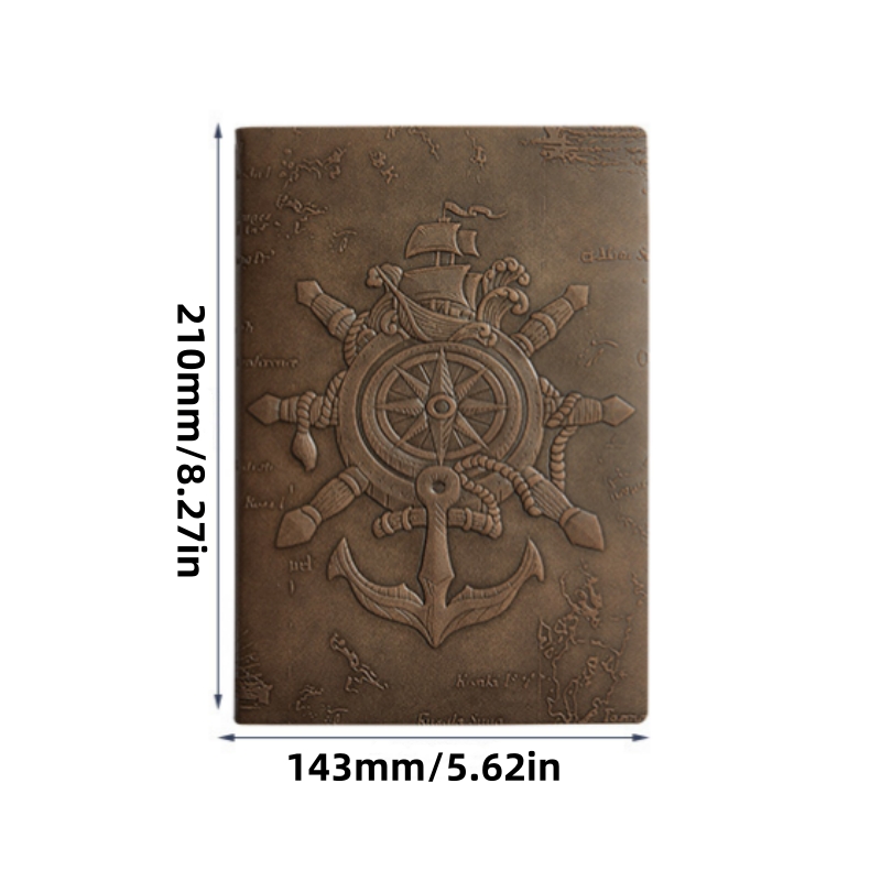 Carnet rétro A5, pages intérie - Vintage Leather Journal Notebook avis et prix