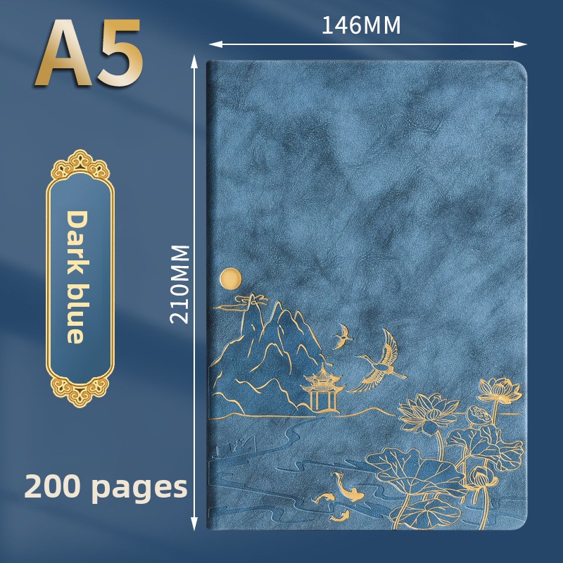 Coffret Cadeau Bloc-Notes A5,  - Vintage Leather Journal Notebook avis et prix