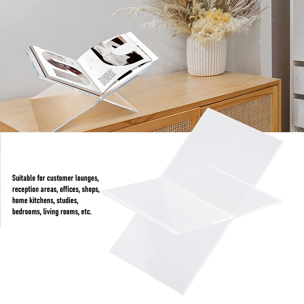 1 ensemble de support de livre - Clear Acrylic Book Stand Holder avis et prix