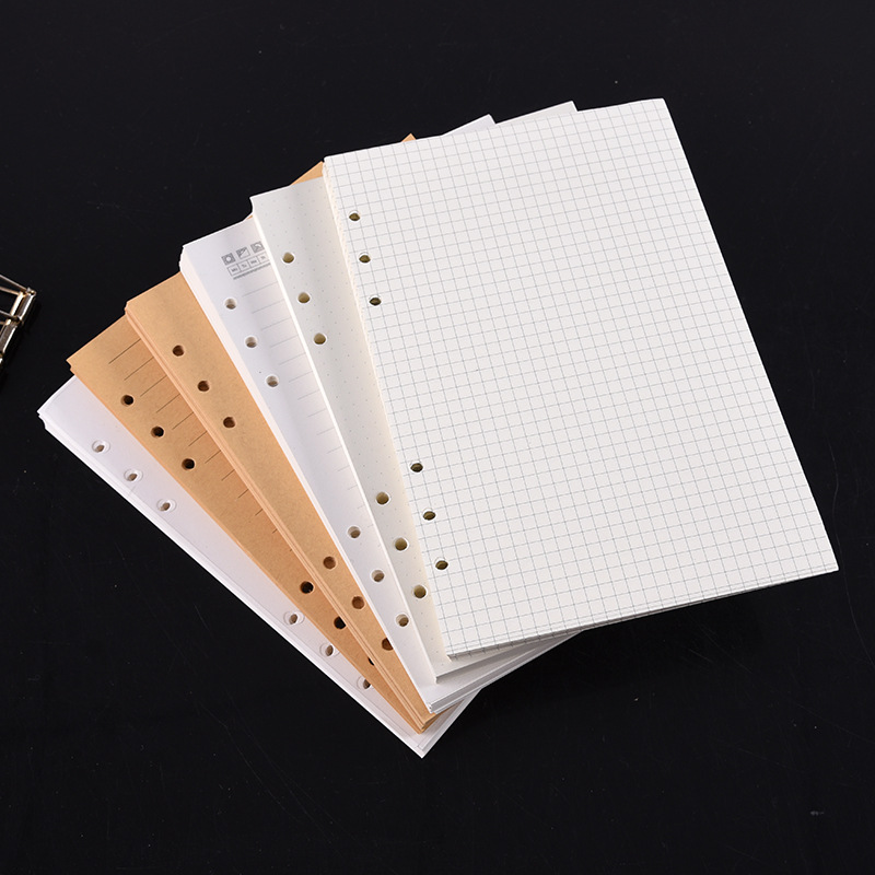 A5 A6 A7 noir artisanat blanc  - A5 Spiral Dotted Grid Notebook avis et prix