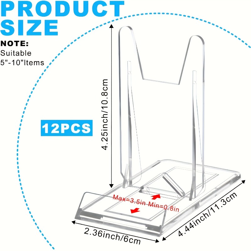 12 supports de présentation en - Clear Acrylic Book Stand Holder avis et prix
